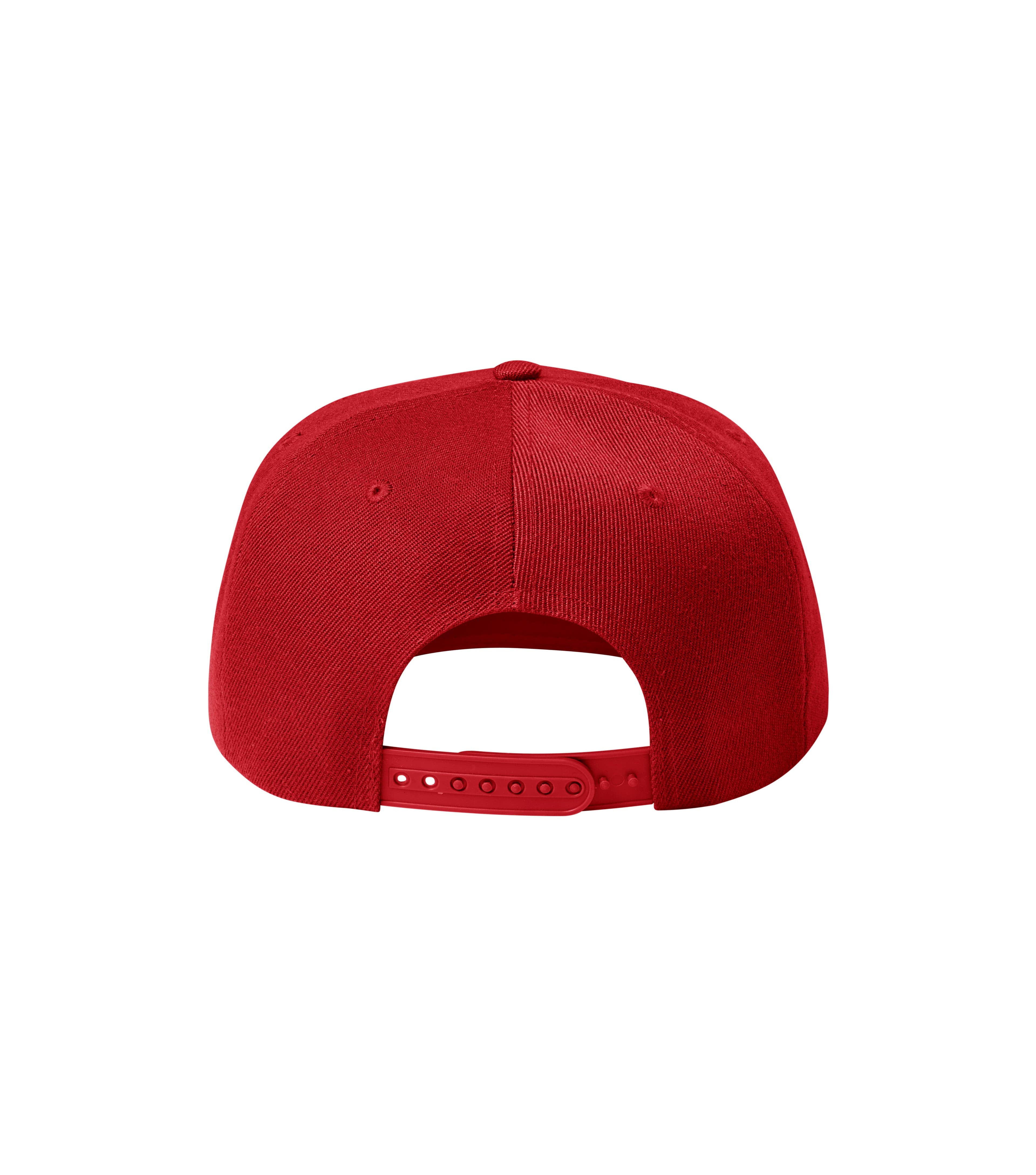 Cap Unisex rap 100% Baumwolle - 301 in Rot