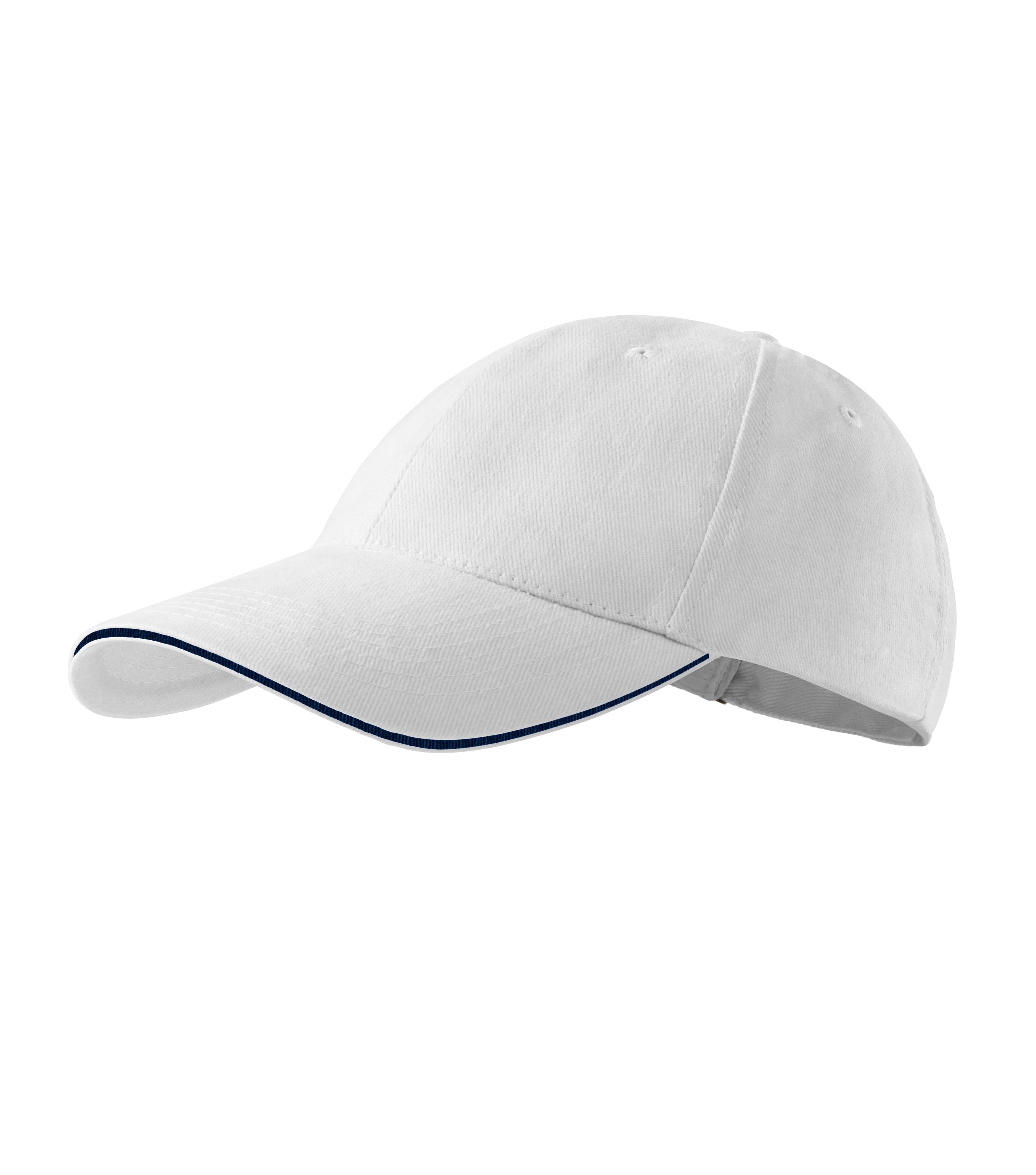 Cap Unisex contrast 100% Baumwolle - 306 in weiß