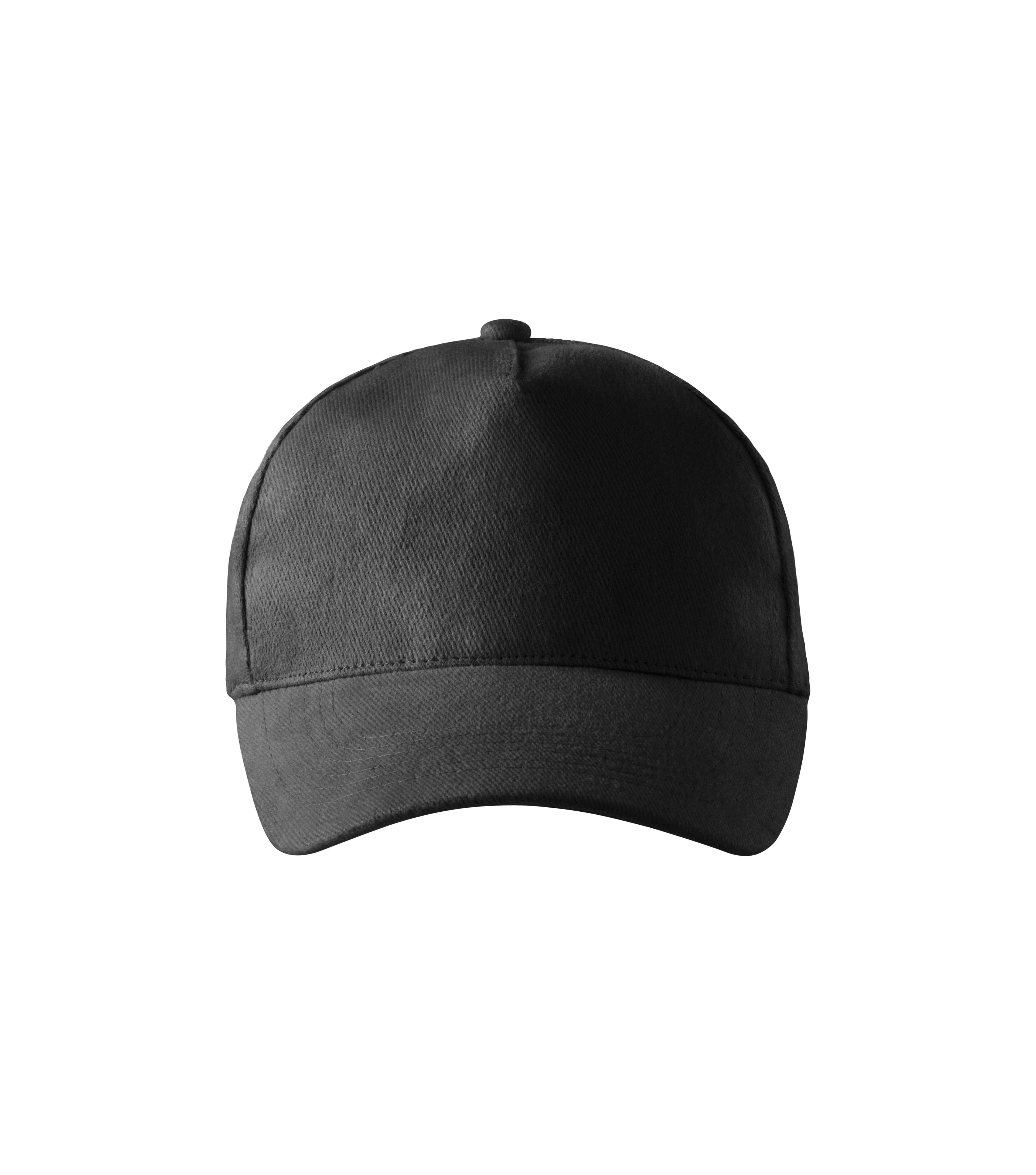 Cap unisex  adjustable 100% cotton - 307 in Black