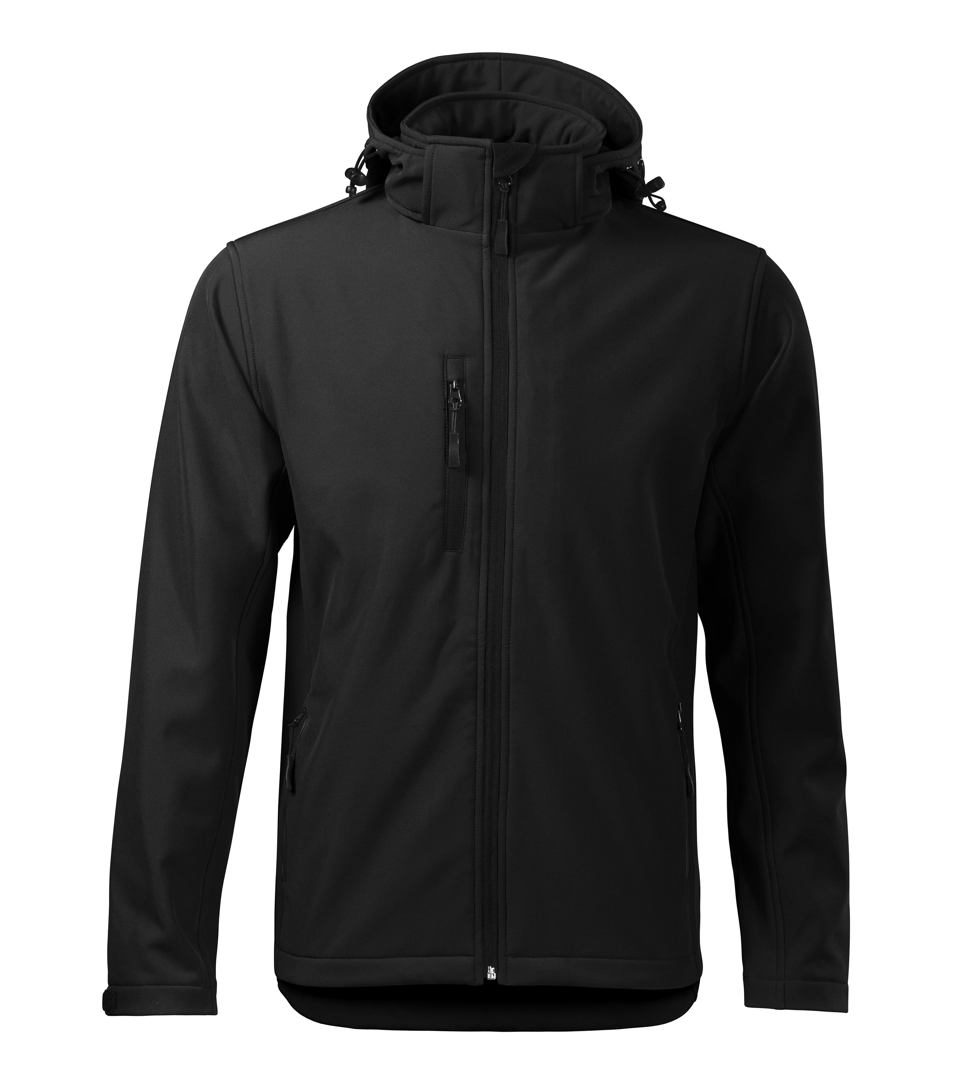 IronWisp - Softshelljacke Herren 94% Polyester 4% Elasthan - 522 in Schwarz