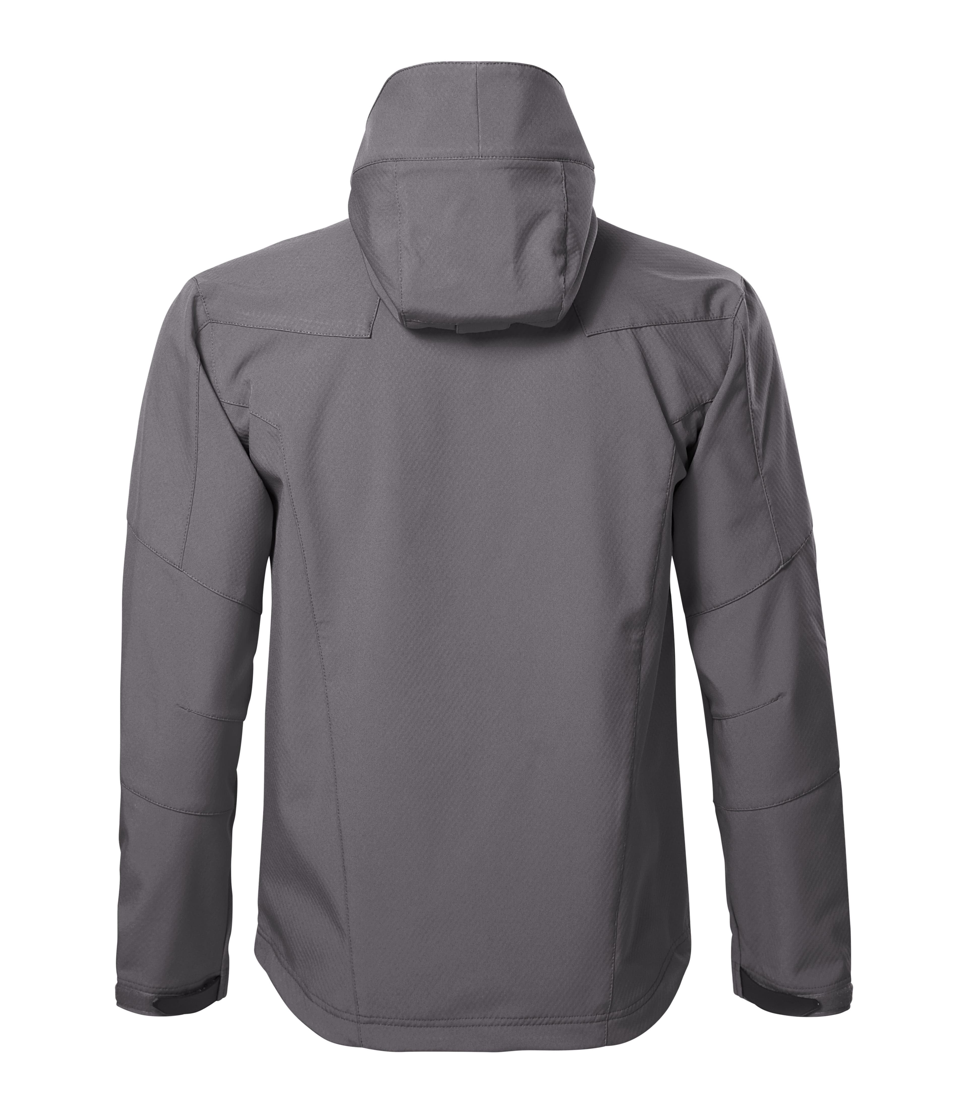Zephyrline - Softshelljacke Herren 96% Polyester 4% Elasthan - 531 in stahl Grau