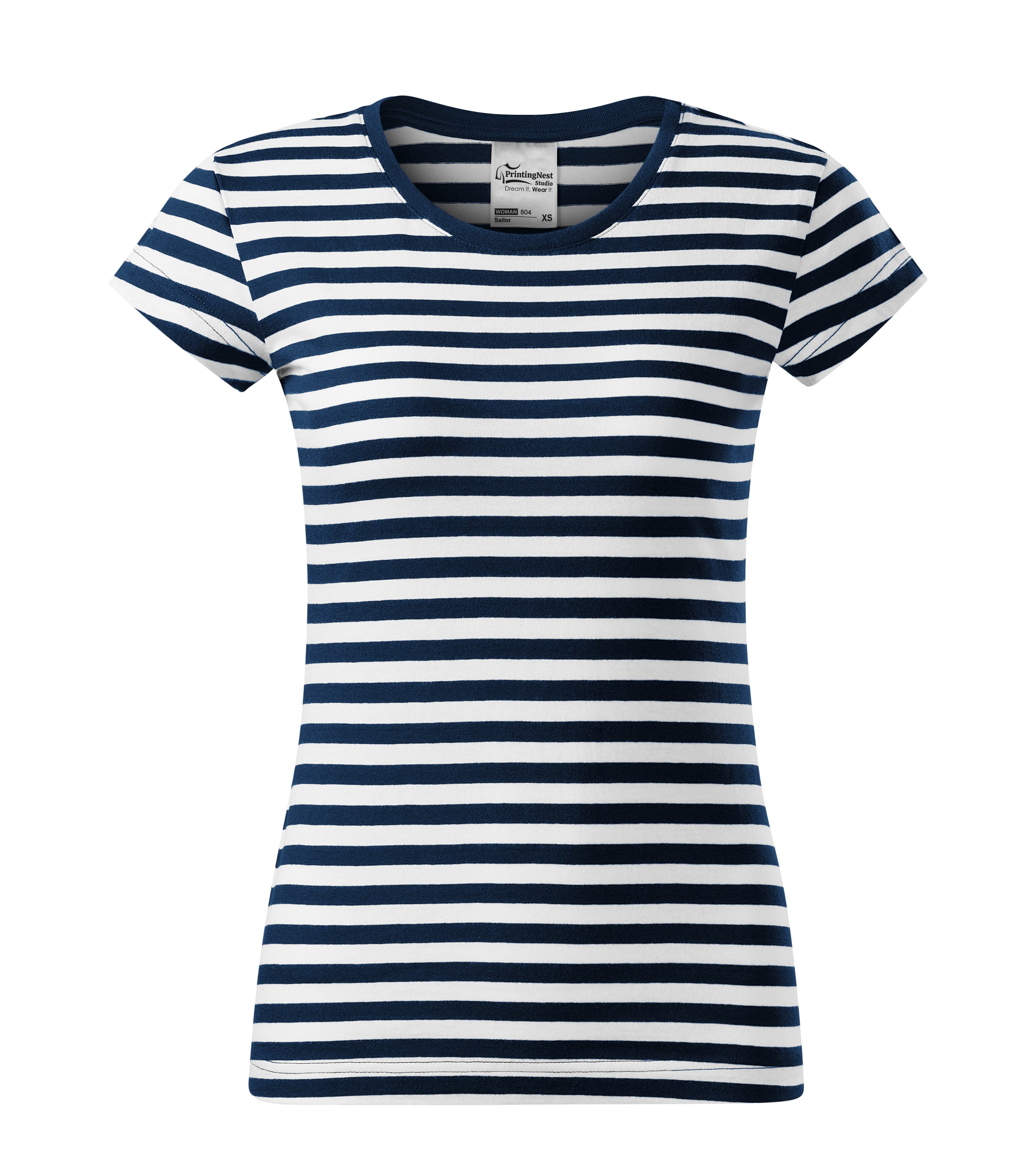 Satin Ridge- T-Shirt Damen 100% Baumwolle - 804
