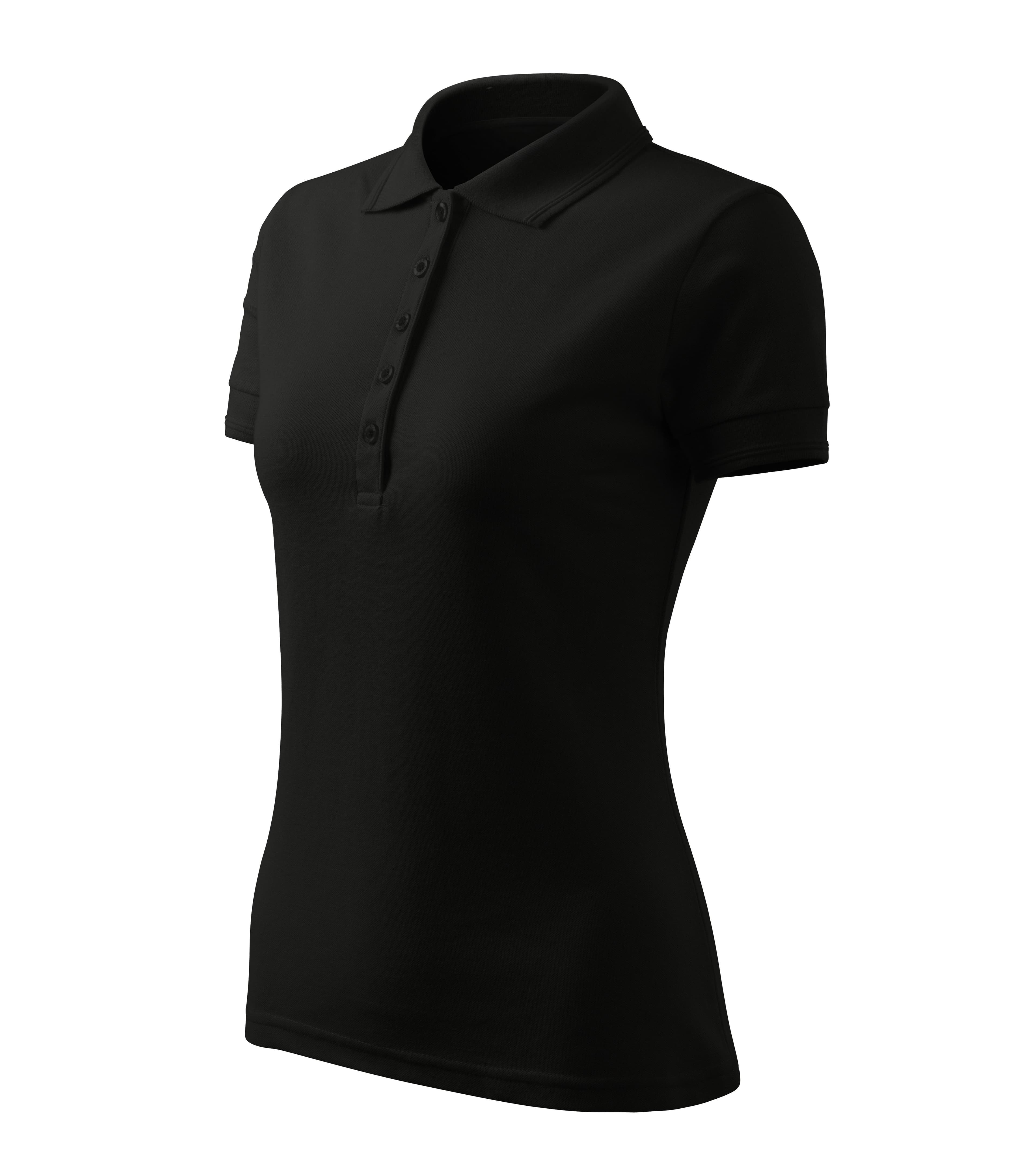 Celestine - Poloshirt Damen 65% Baumwolle 35% Polyester FREE - F10 in Schwarz