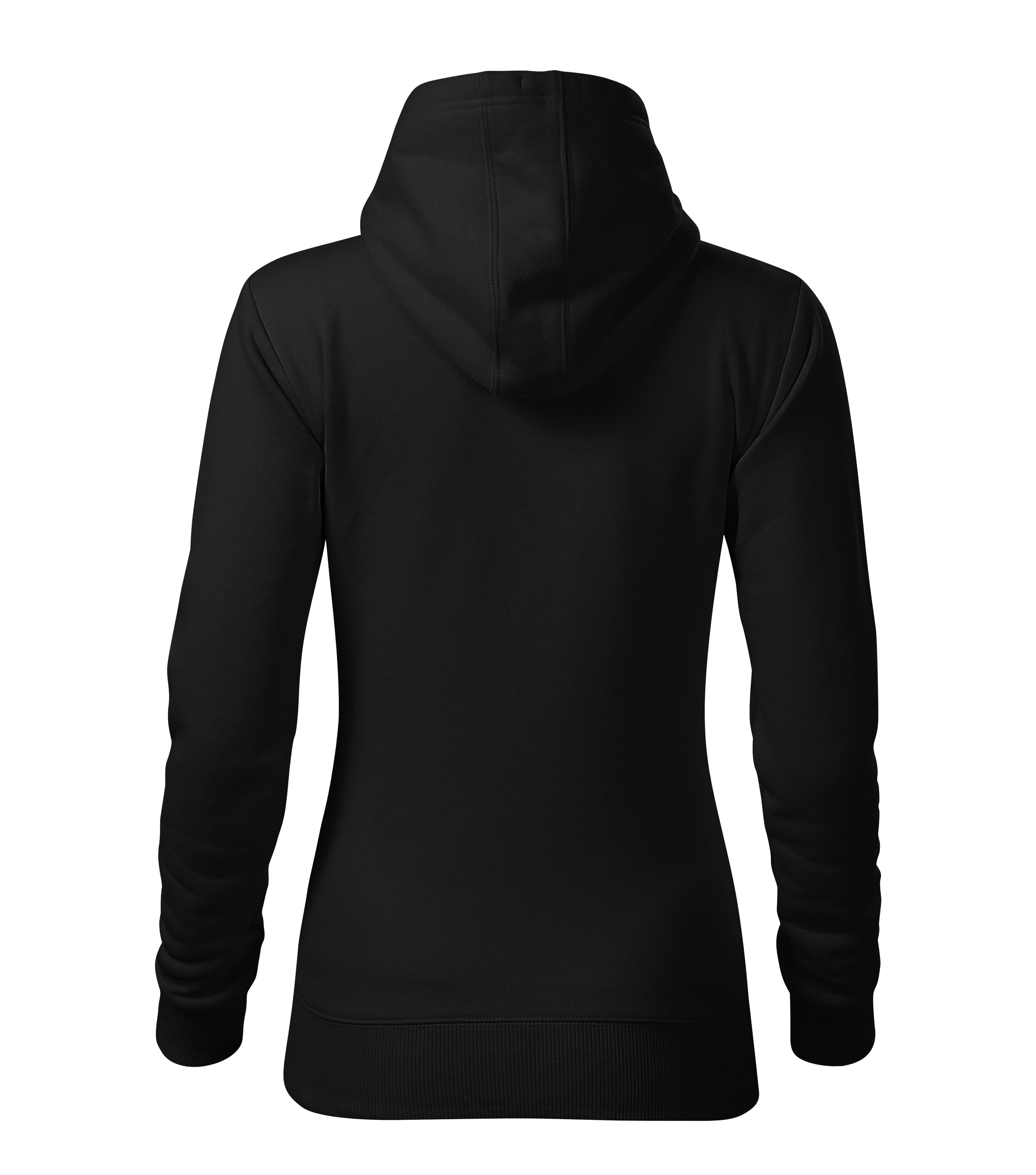 Solene - Sweatshirt Damen 65% Baumwolle 35% Polyester - F14 in Schwarz