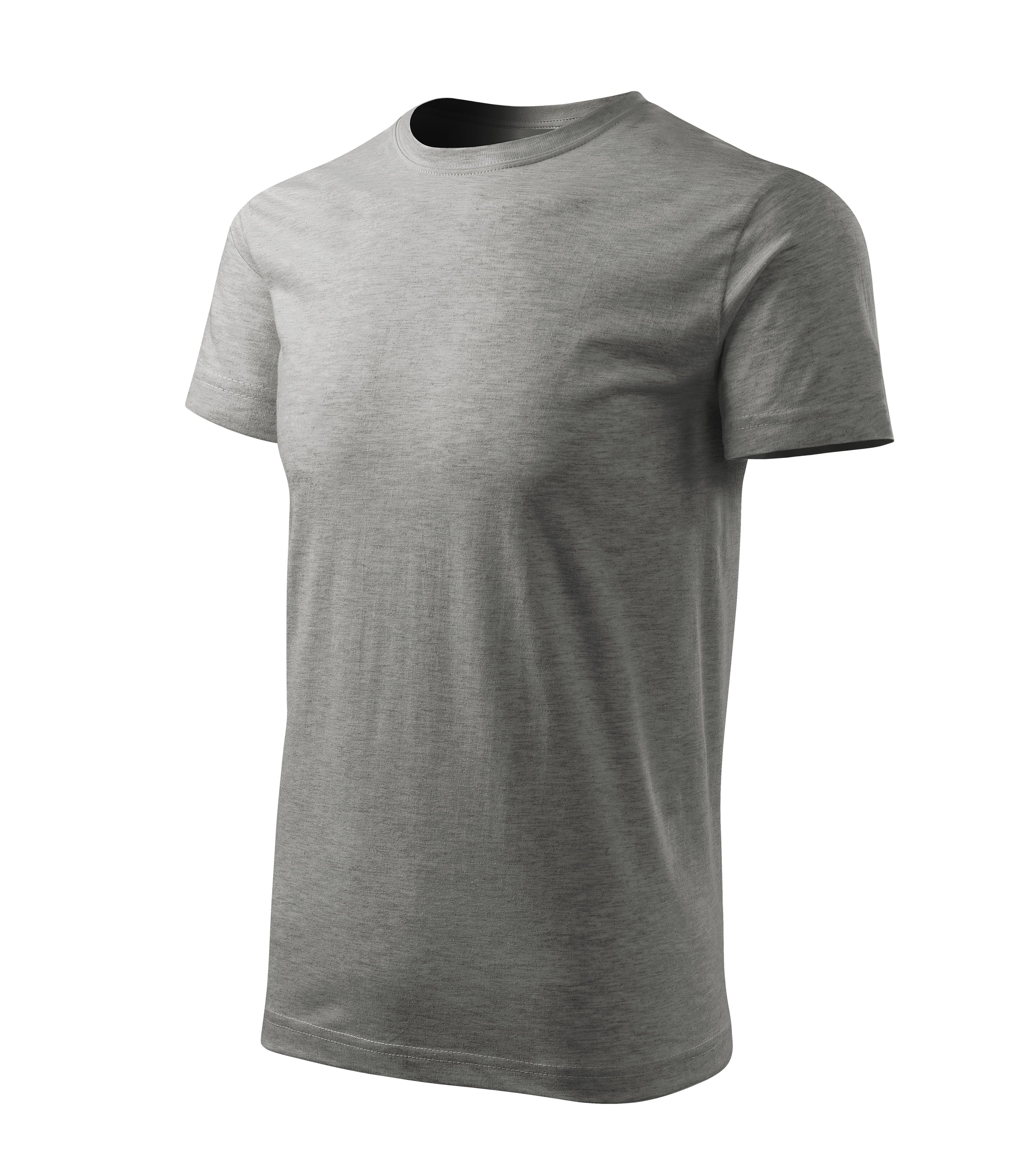 Summit Flow - T-Shirt Herren 100% Baumwolle FREE - F29 in dunkel Grau meliert