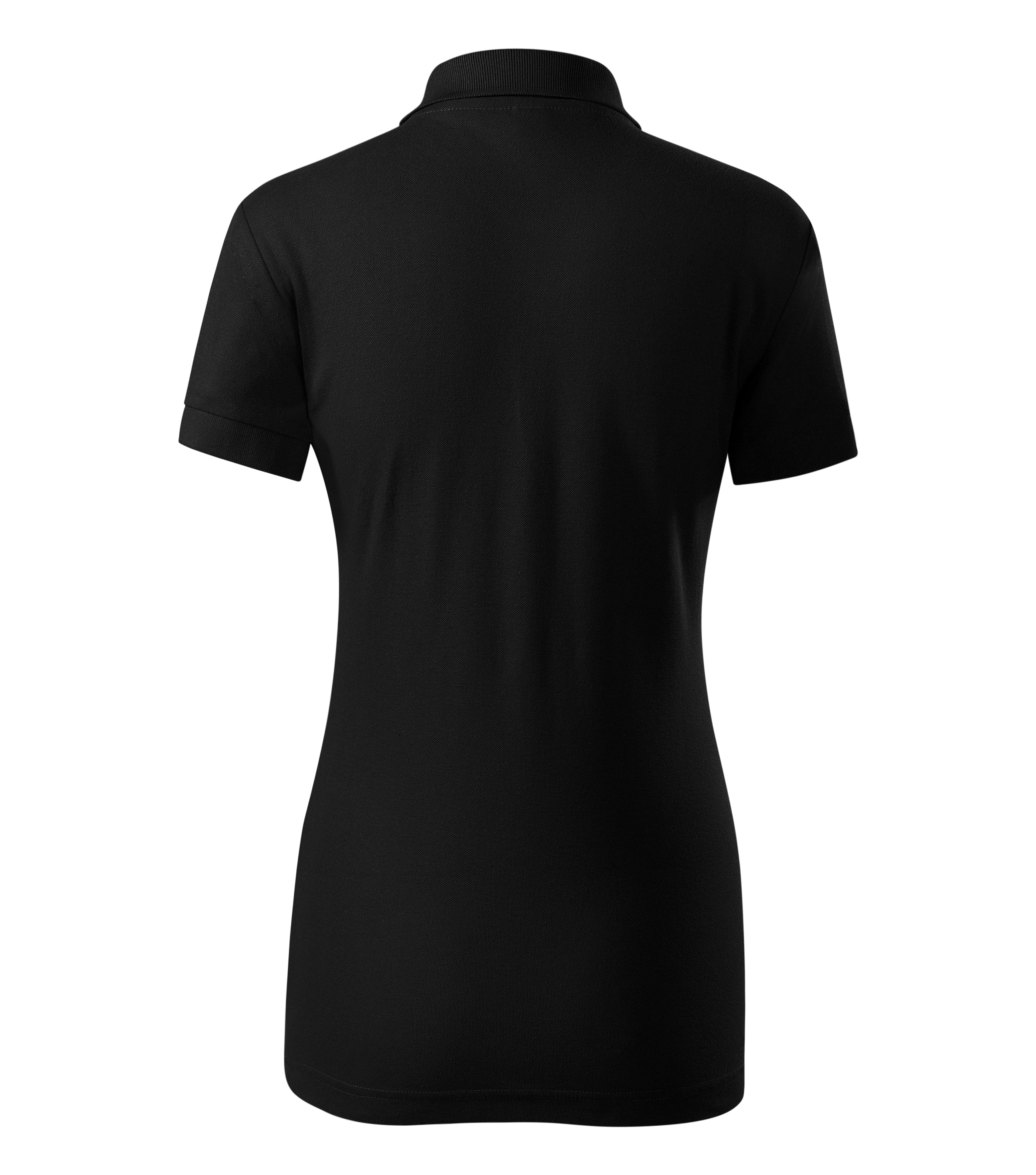 Morganite -Poloshirt Damen 65% cottong 35% Polyester - P22 in Schwarz
