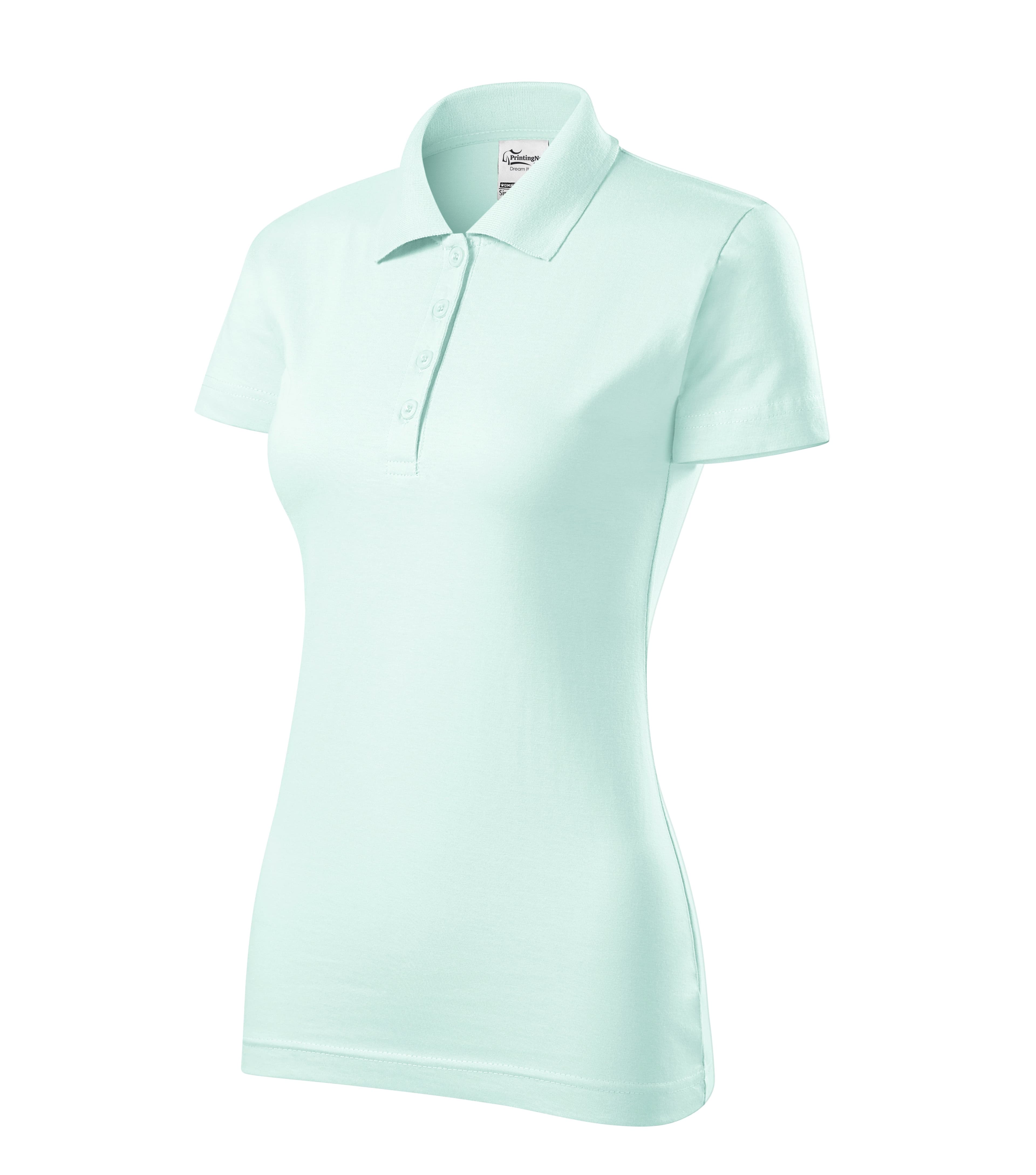 LyraBloom -  Poloshirt Damen 100% Baumwolle - 223 in Frost