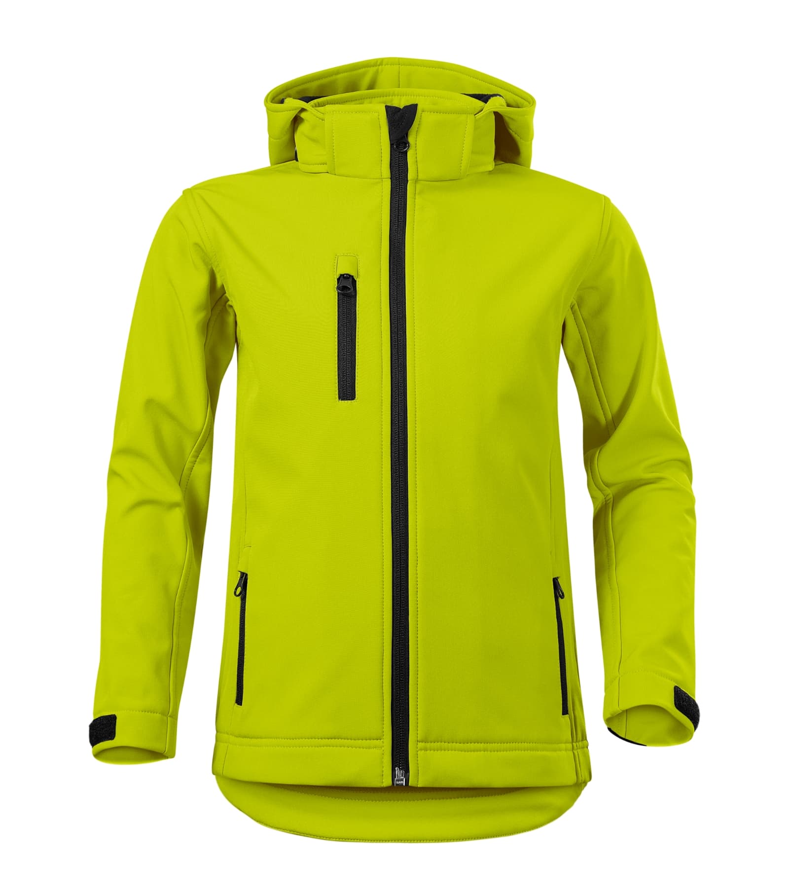 Drift Bloom - Softshelljacke Kinder 94% Polyester, 6% Elasthan TPU-Membran Mikrofleece: 100% Polyester - 535 in Limettengrün