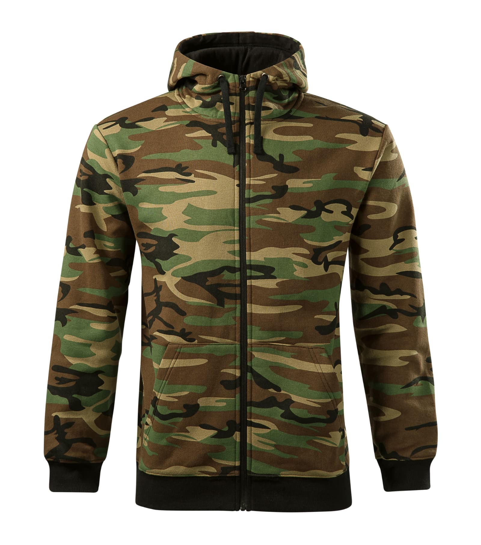 Grove Crest - Sweatshirt Herren 65% Baumwolle, 35% Polyester - C19 in Camouflage Braun