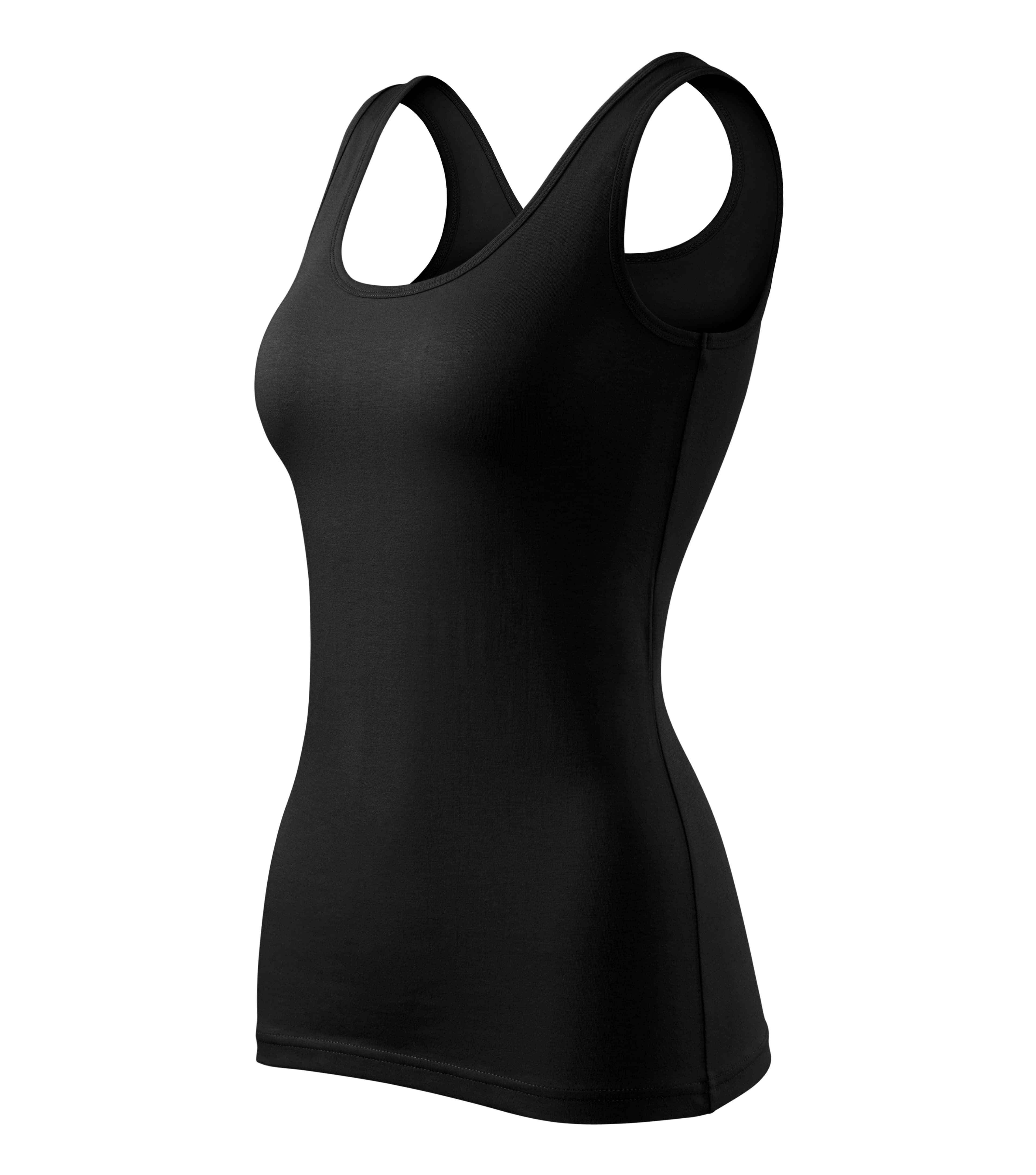Aura Mist - Top Damen 95% Baumwolle 5% Elasthan - 136 in Schwarz