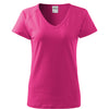 Solar Bloom - T-shirt women‘s 95% cotton 5% elastane - 128 - Magenta