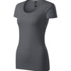 Opal Sprint - T-shirt women‘s  95% cotton 5% elastane - 152 - light anthracite