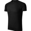 Titan Loom - T-shirt men's 95% polyester 5% elastane - 175 - Black