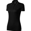 Tourmalina - Polo shirt women's 100% mercerized cotton - 269 - Black