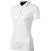 Tourmalina - Polo shirt women's 100% mercerized cotton - 269 - White