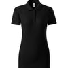 Morganite -Polo Shirt women's 65% cottong 35% polyester - P22 - Black