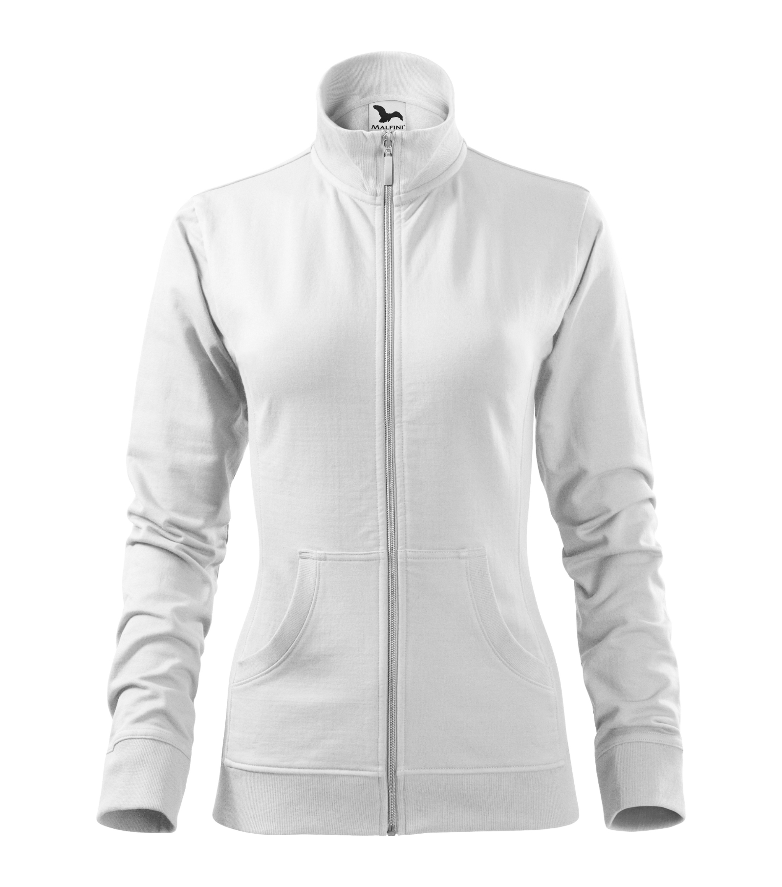 Vivid Pulse - Sweatshirt Damen 97% Baumwolle, 3% Elasthan - 409, weiß, Größe XS