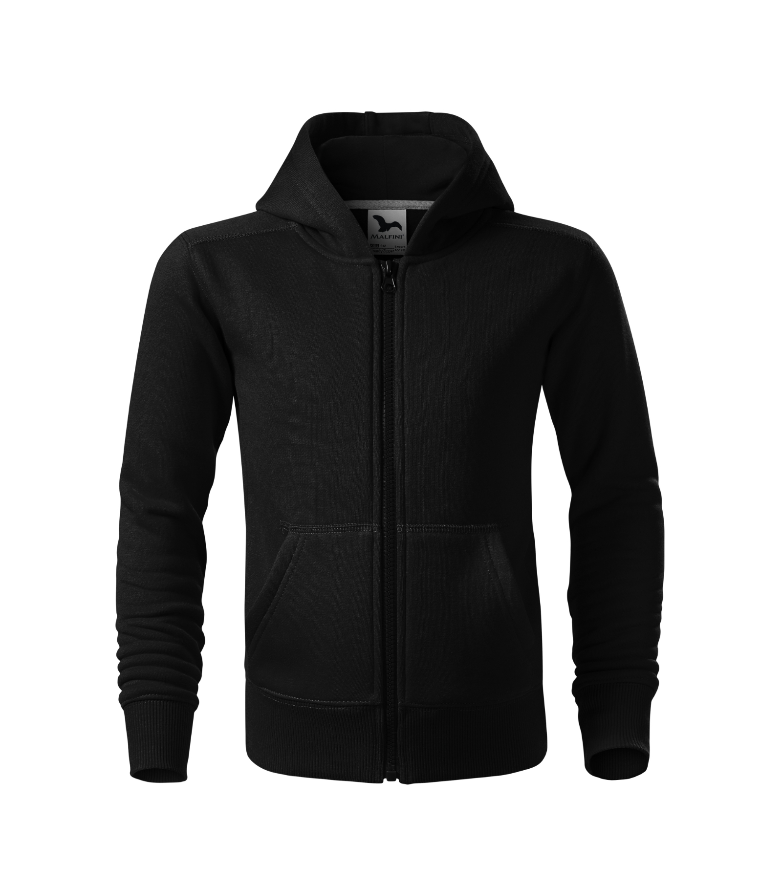 Verdant Crest - Sweatshirt Kinder 65% Baumwolle, 35% Polyester - 412, Schwarz, Größe 122 cm/6 years