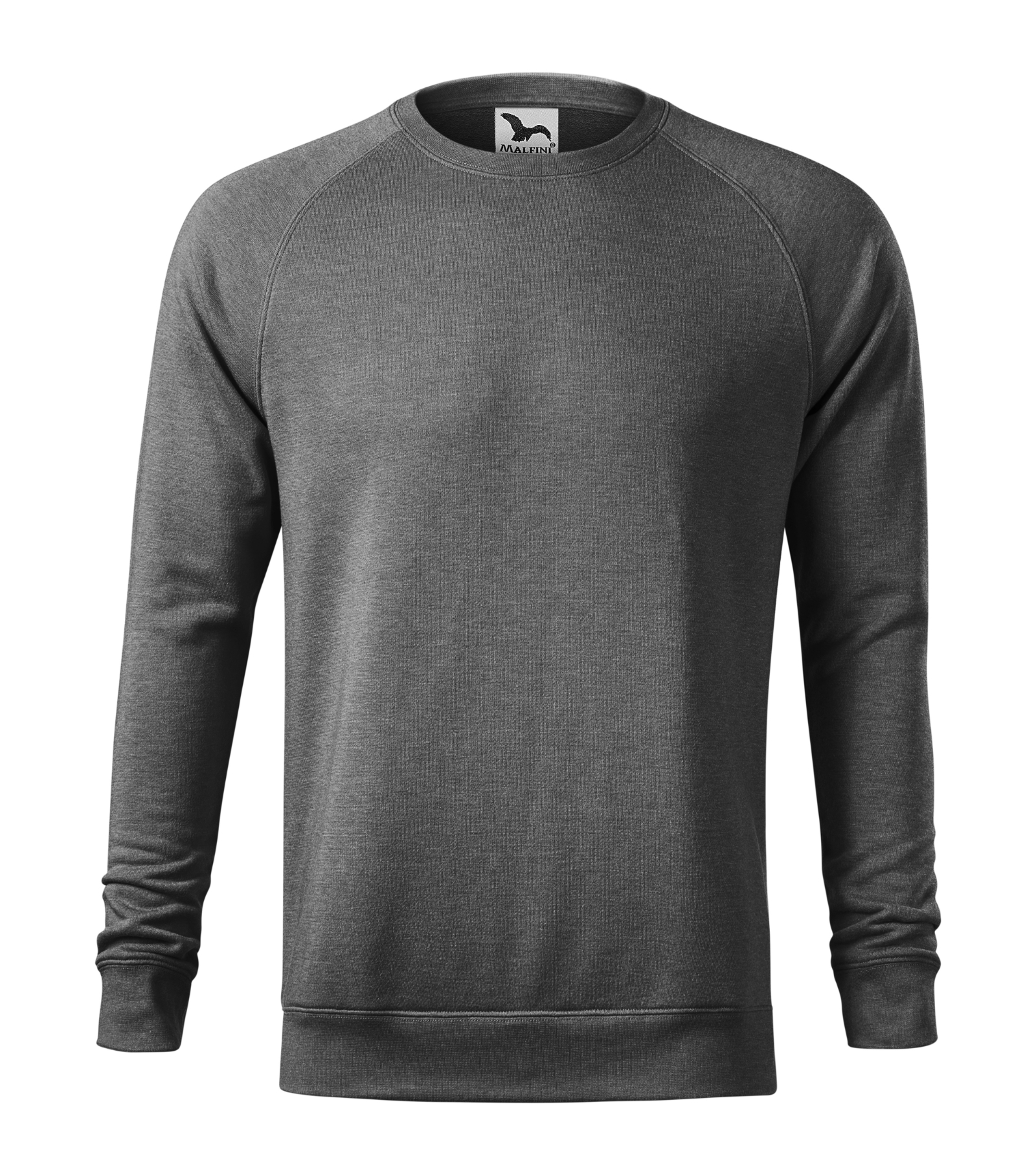 Delta Forge - Sweatshirt Herren 65% Polyester, 35% Baumwolle - 415, Schwarz meliert, Größe S