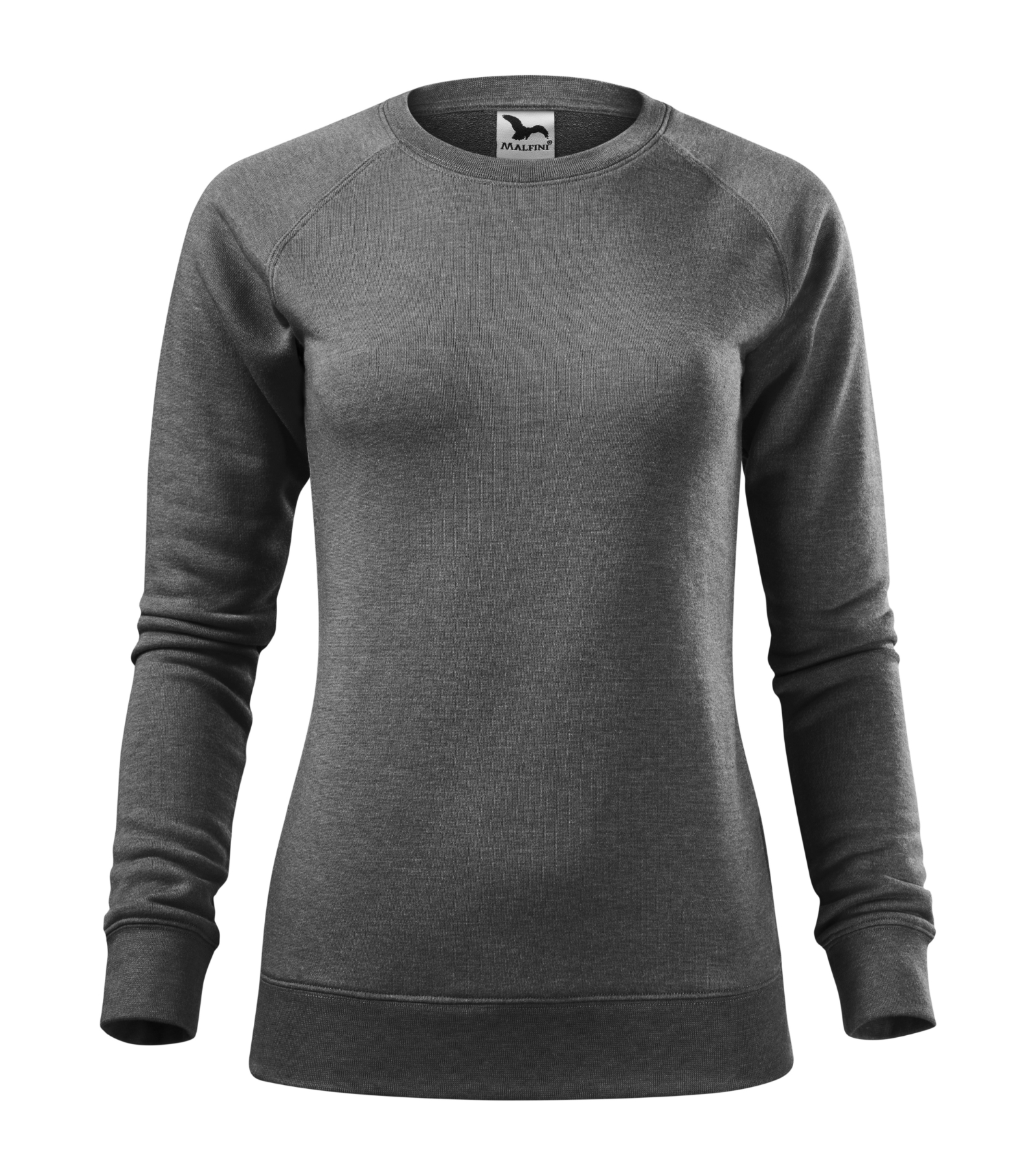 Sierra Forge - Sweatshirt Damen 65% Polyester, 35% Baumwolle - 416, Schwarz meliert, Größe XS