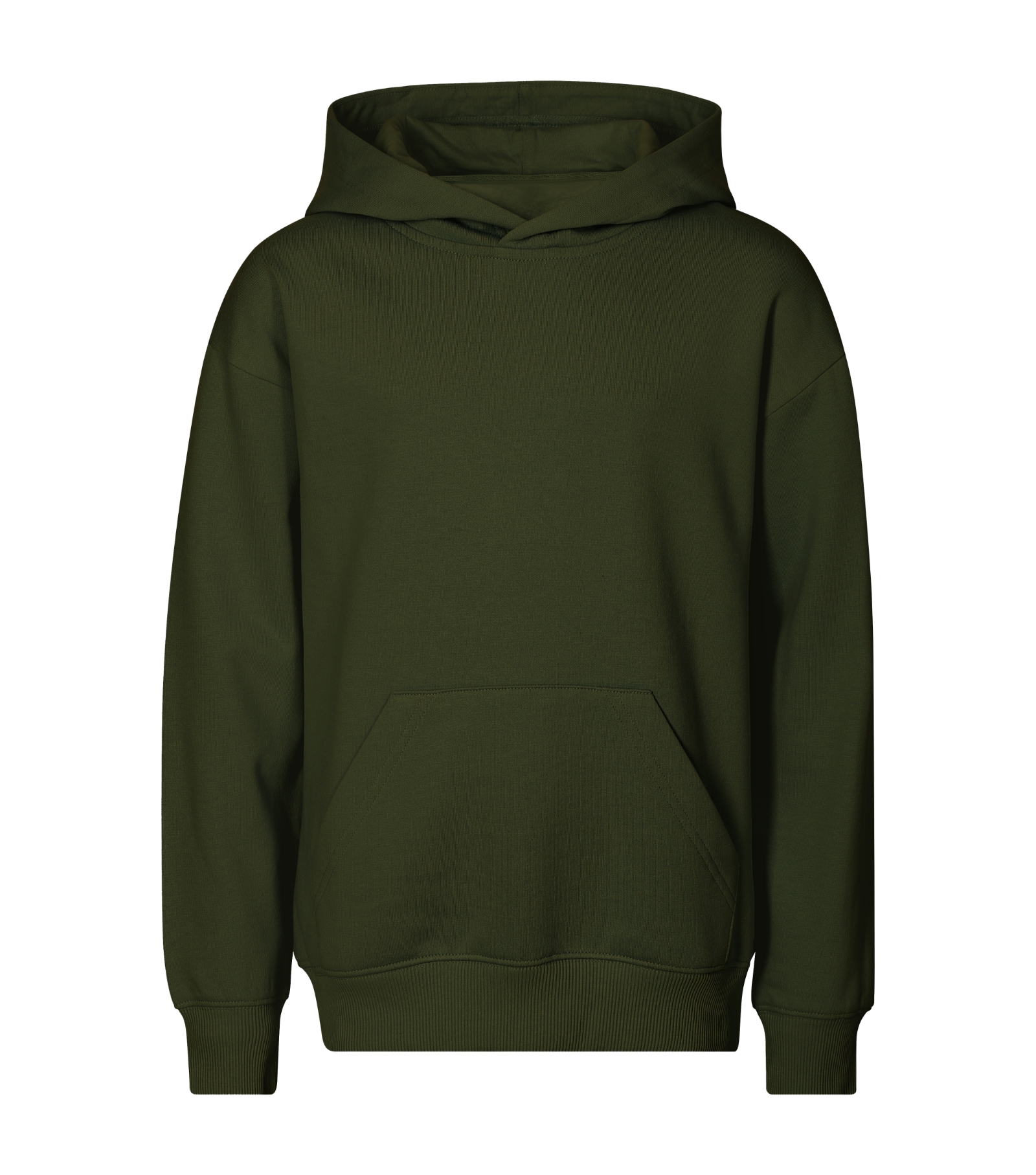 Indigo Wave - Sweatshirt Kinder 60% Baumwolle, 40% Polyester - 423, Militärgrün, Größe 158 cm/12 years
