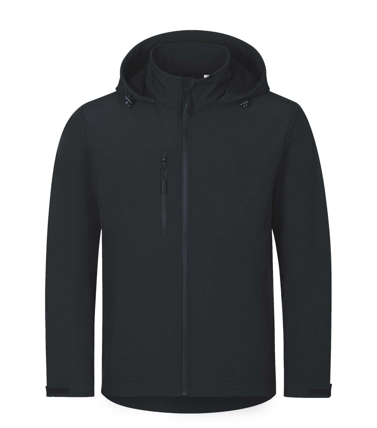 Sierra Vale - Softshelljacke Herren 96% Polyester, 4% Elasthan - 548, Ebenholzgrau, Größe S