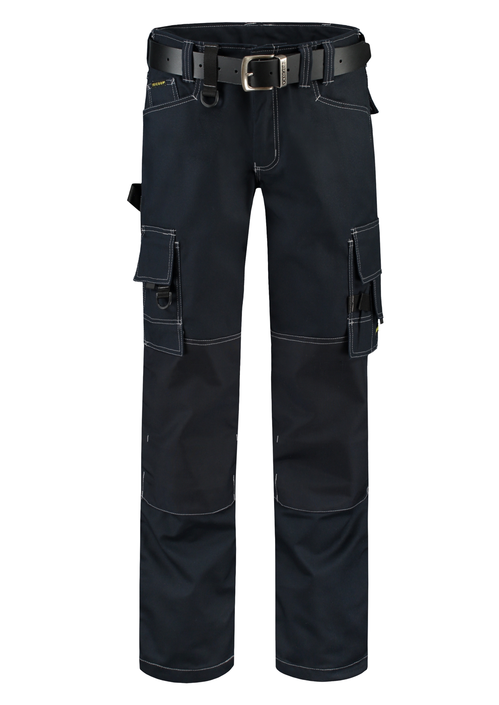 Cordura Canvas Work Pants - navy blue - a