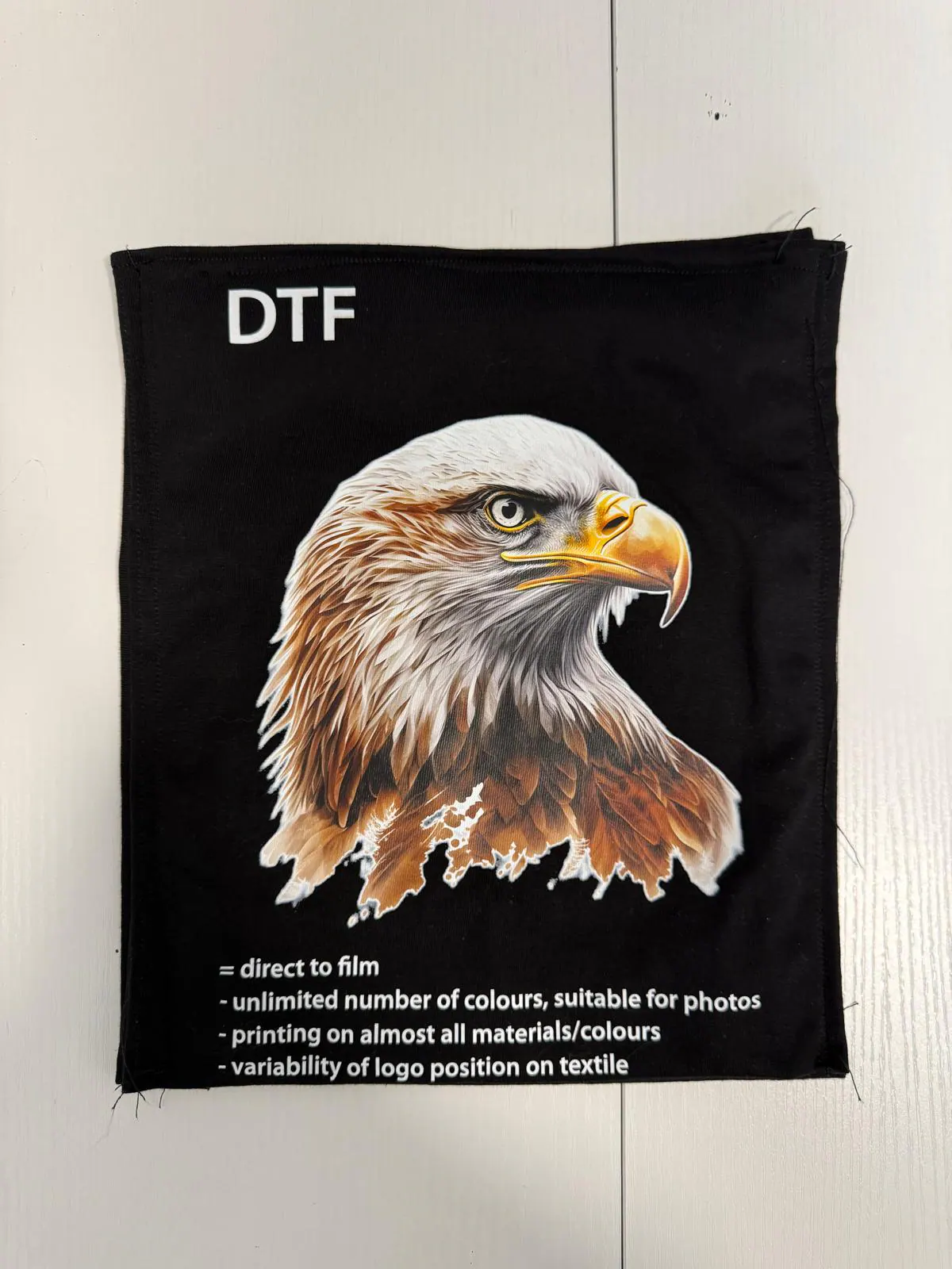 Echte Beispiele von DTF-Drucken