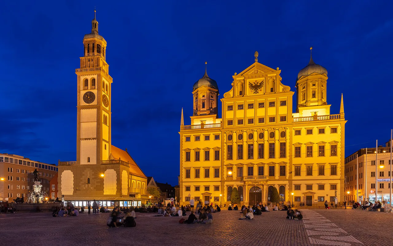 City view of Augsburg