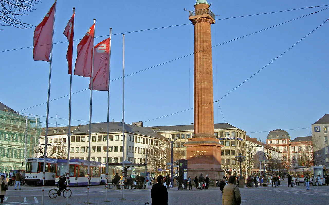 City view of Darmstadt