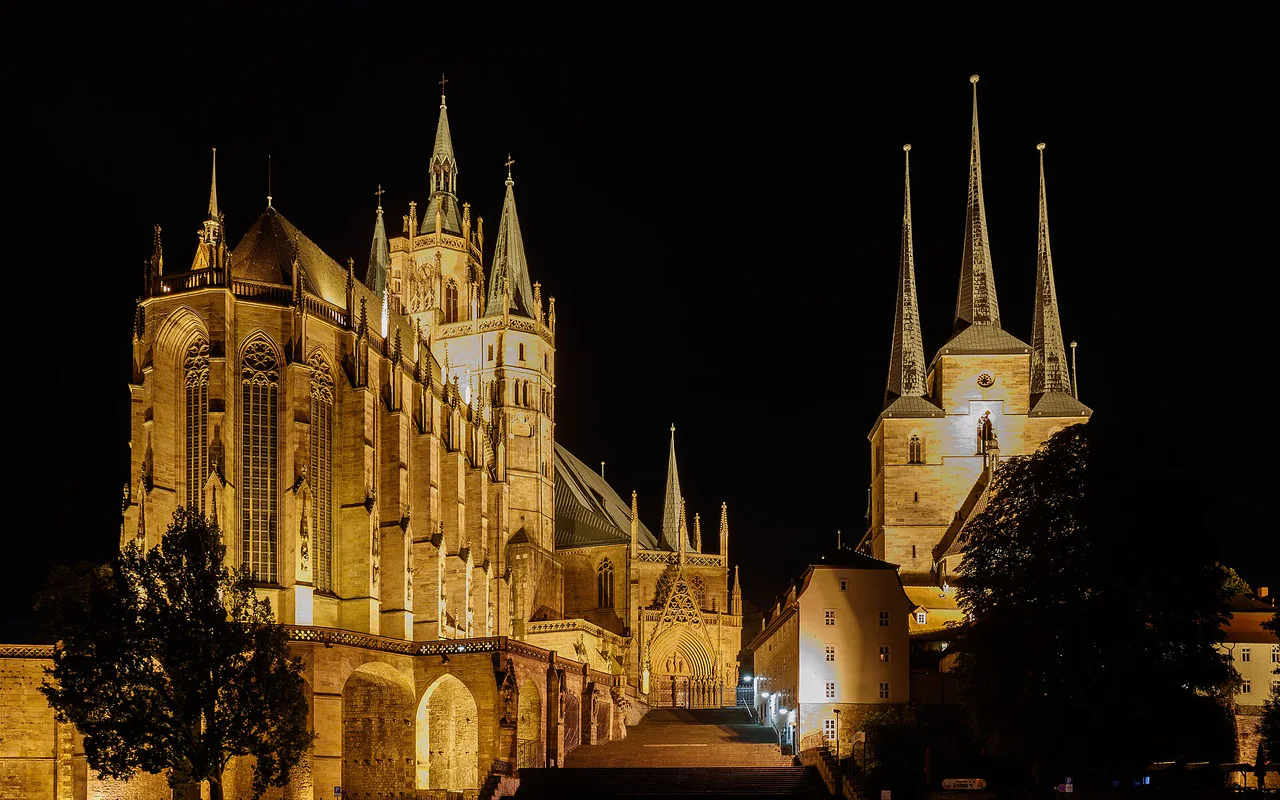 City view of Erfurt
