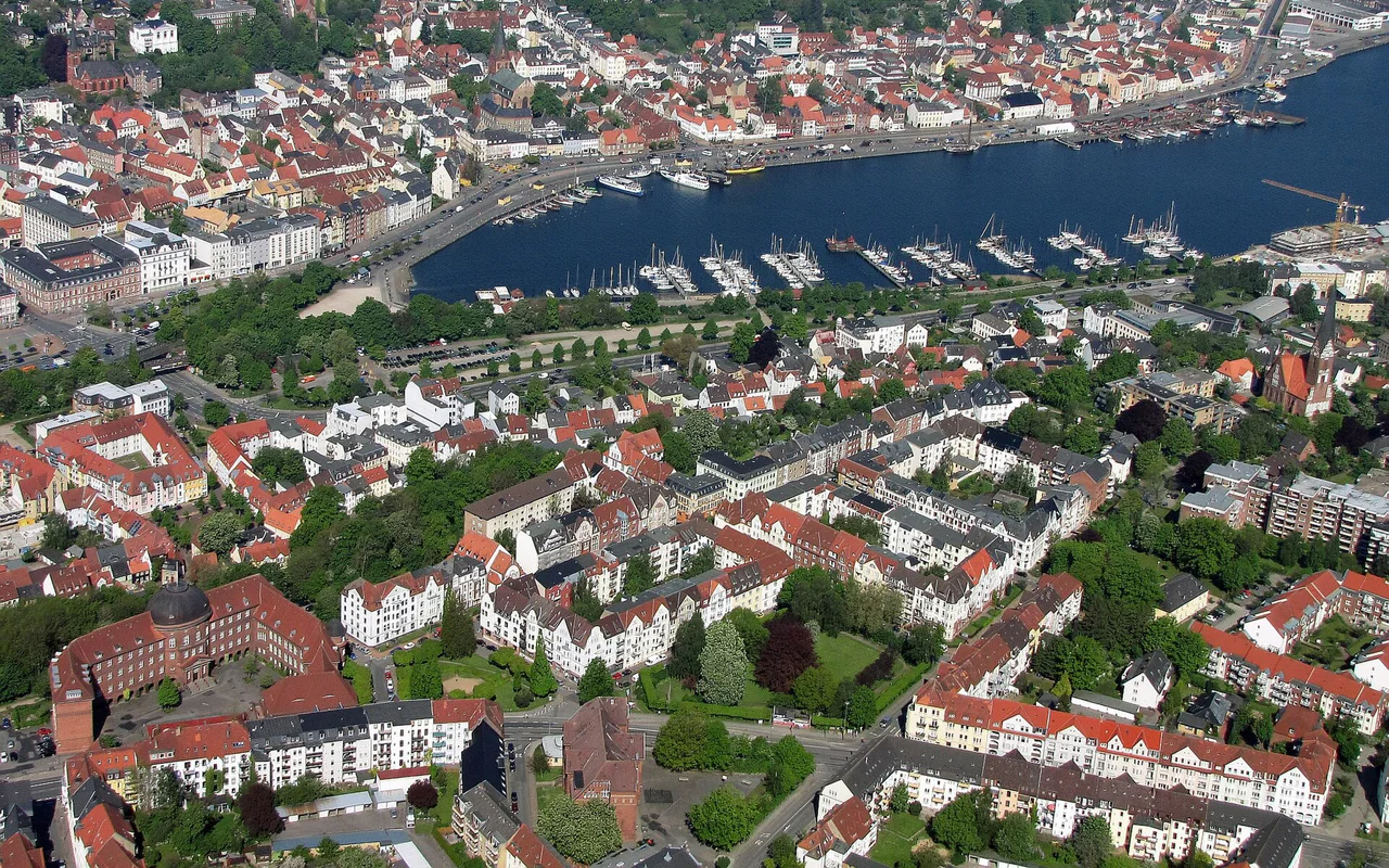 City view of Flensburg