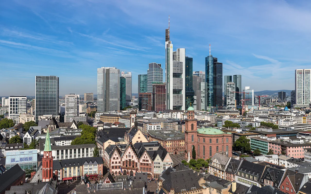 City view of Frankfurt am Main