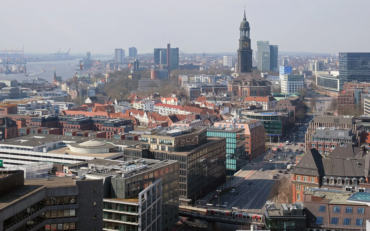City view of Hamburg