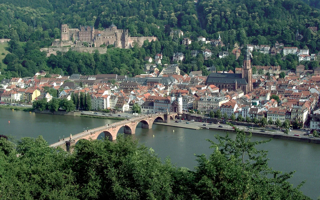 Stadtansicht von Heidelberg