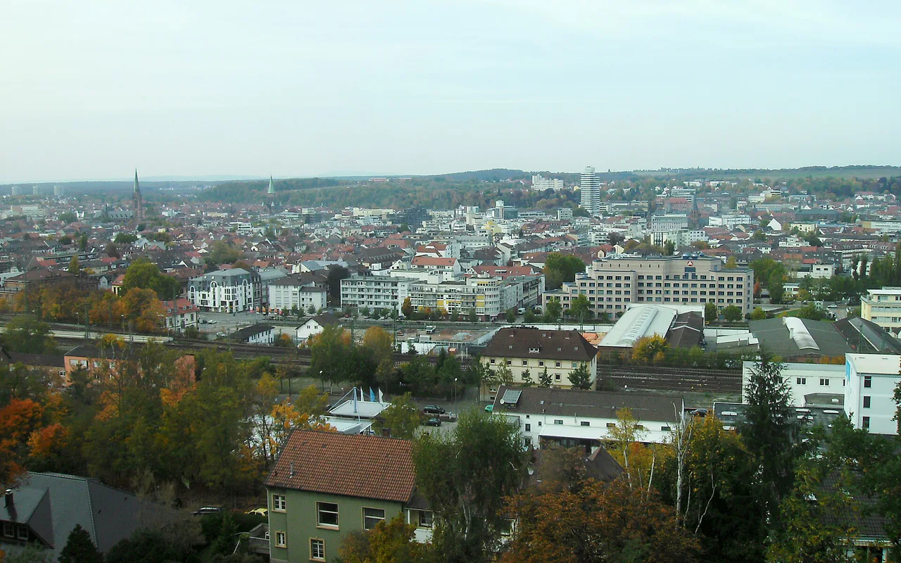 City view of Kaiserslautern