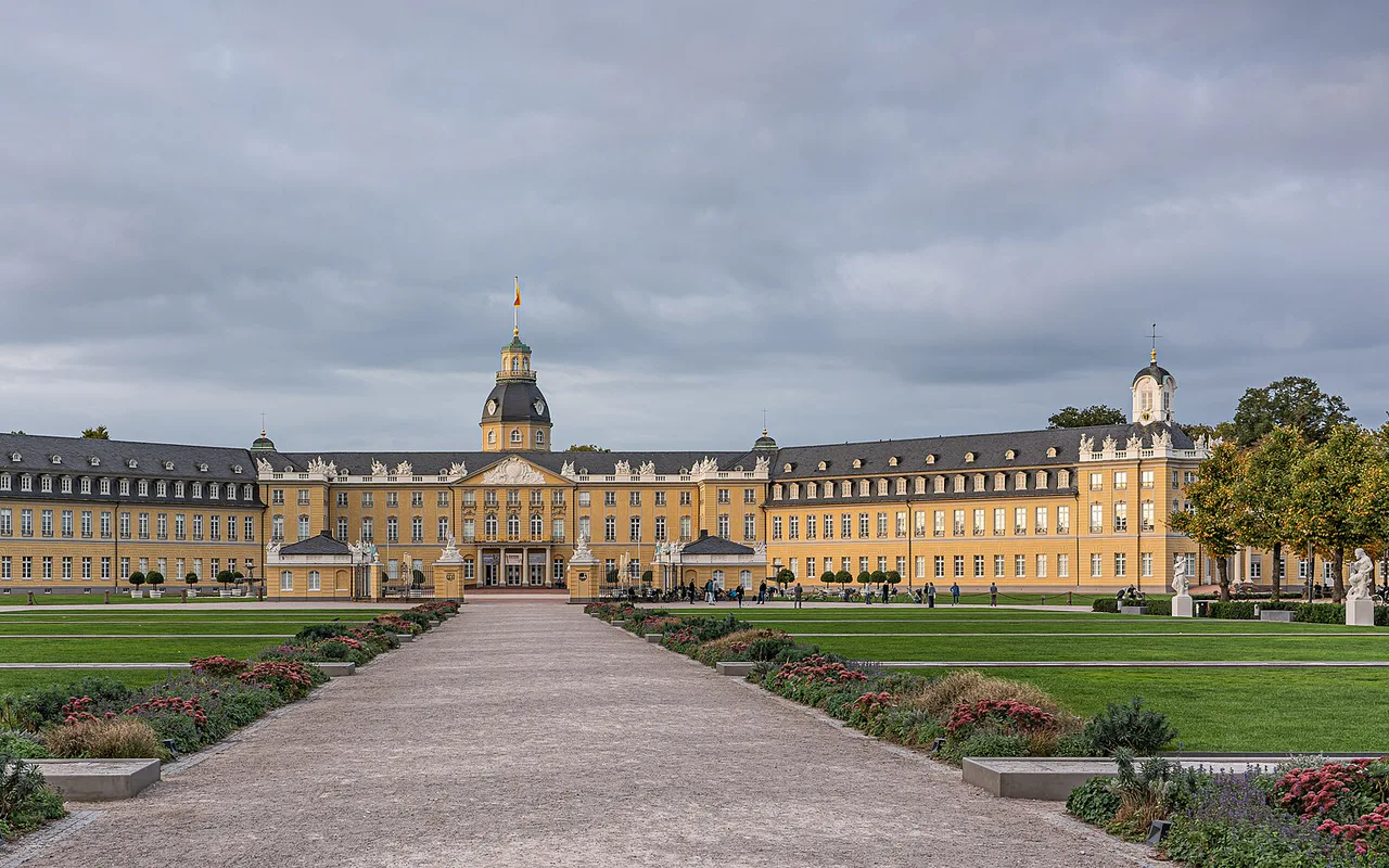 Stadtansicht von Karlsruhe
