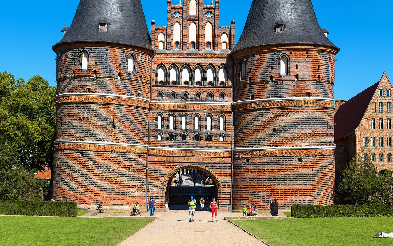 City view of Lübeck