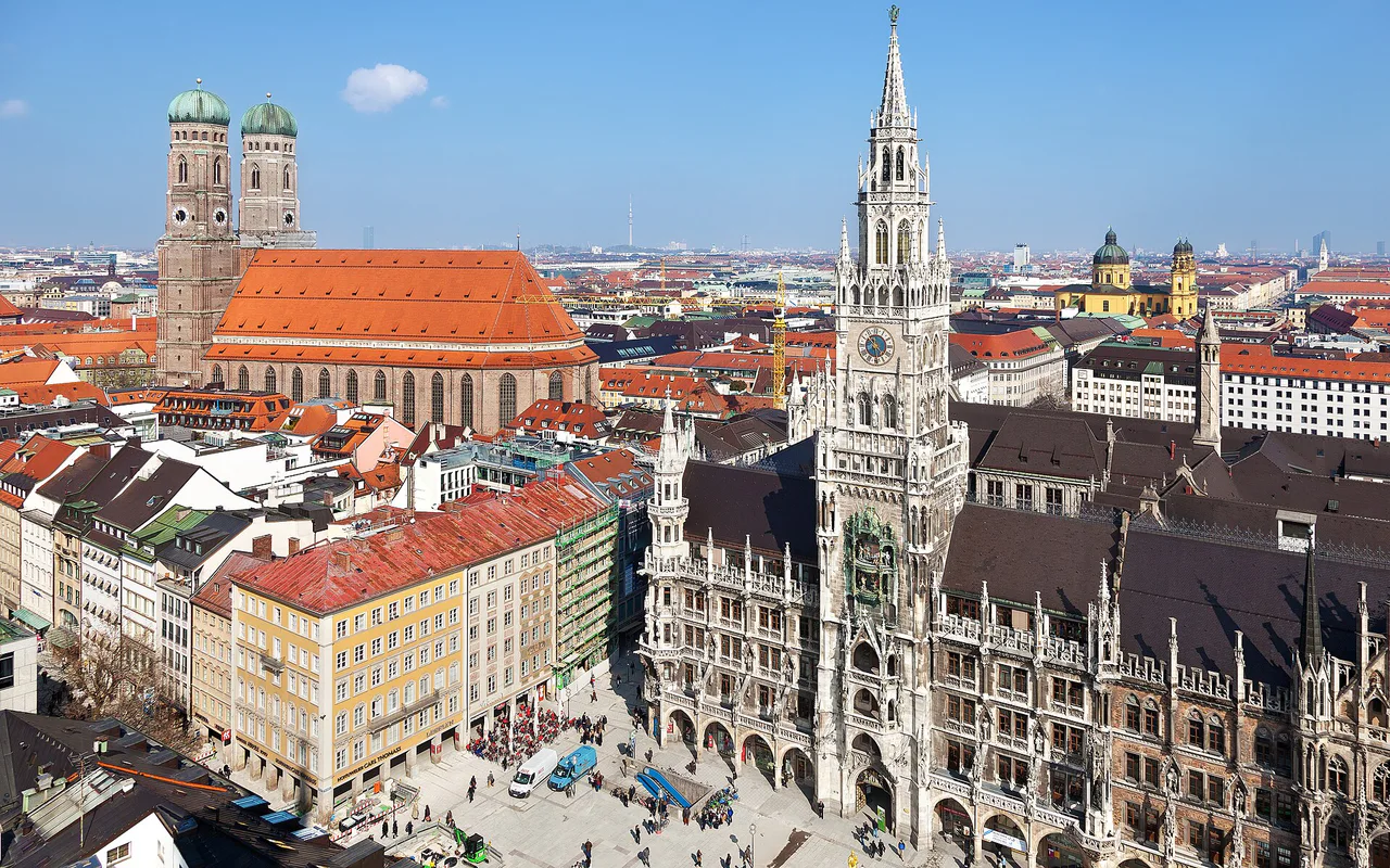 City view of Munich