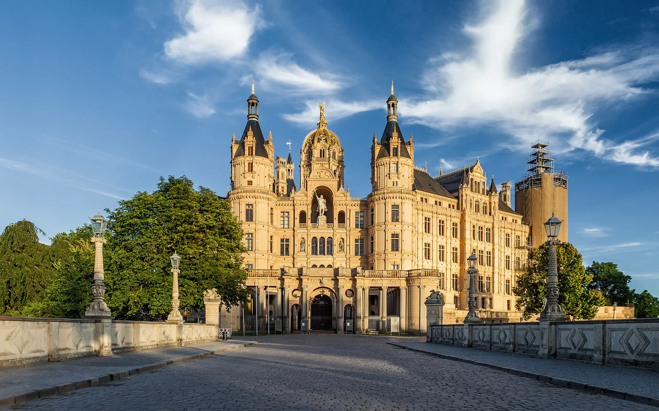 Stadtansicht von Schwerin
