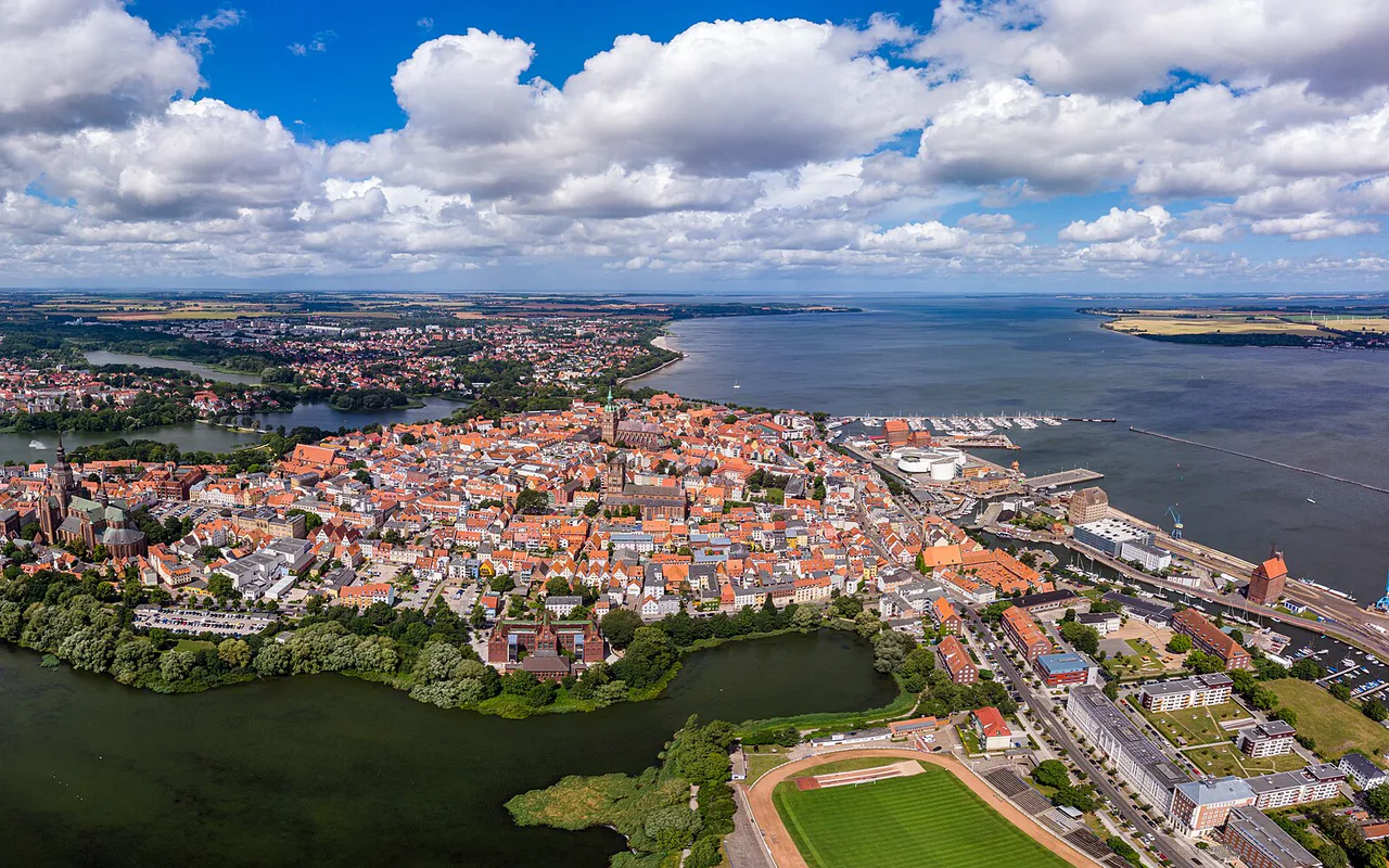 Stadtansicht von Stralsund
