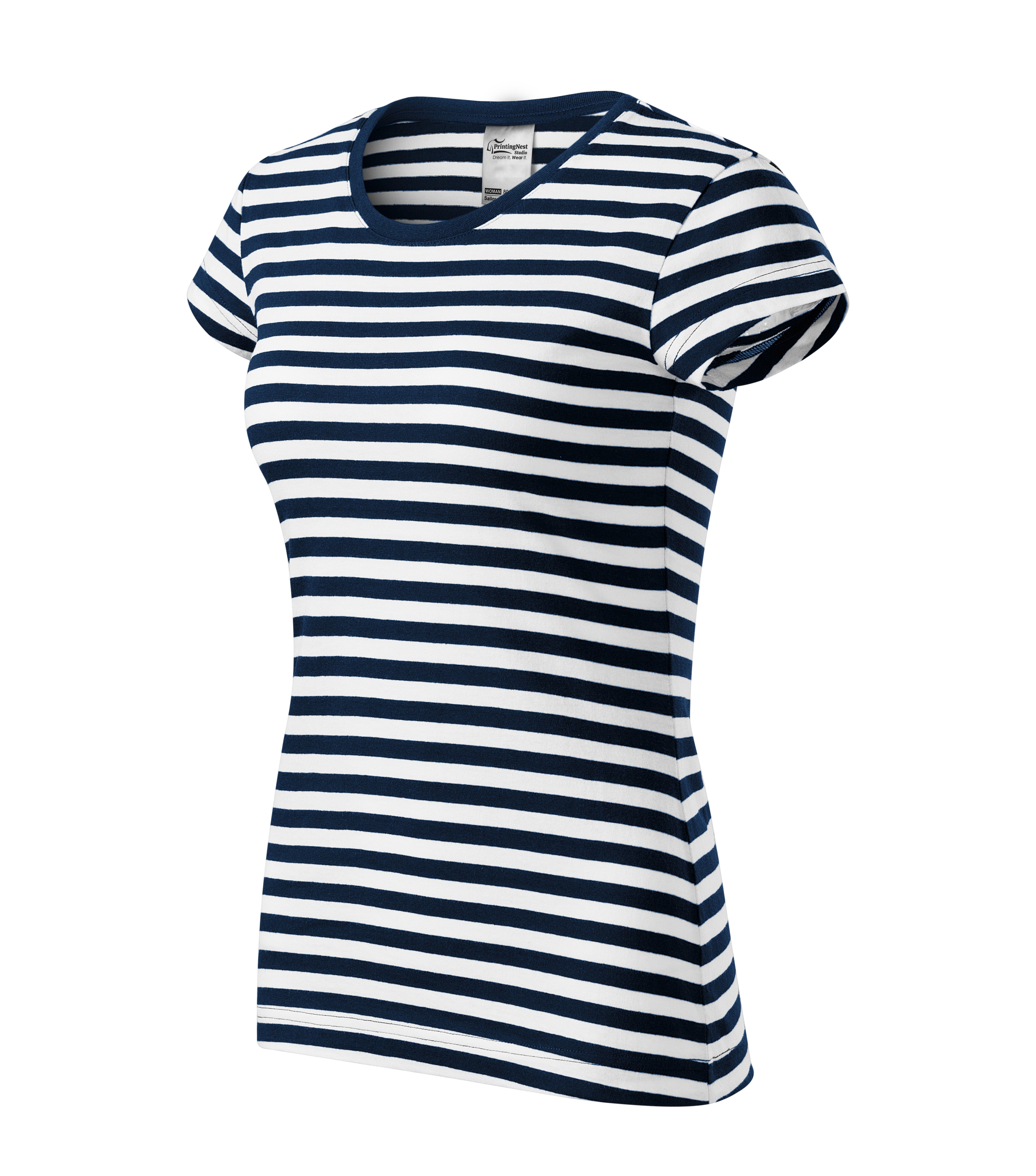 Satin Ridge- T-Shirt Damen 100% Baumwolle - 804, , Größe XS