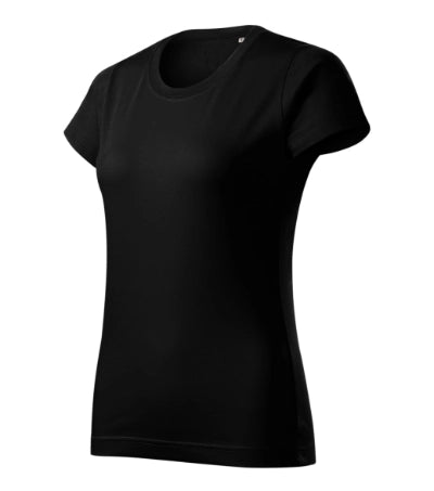 AeroLuxe - T-Shirt Damen 100% Baumwolle FREE - F34, Schwarz, Größe XS
